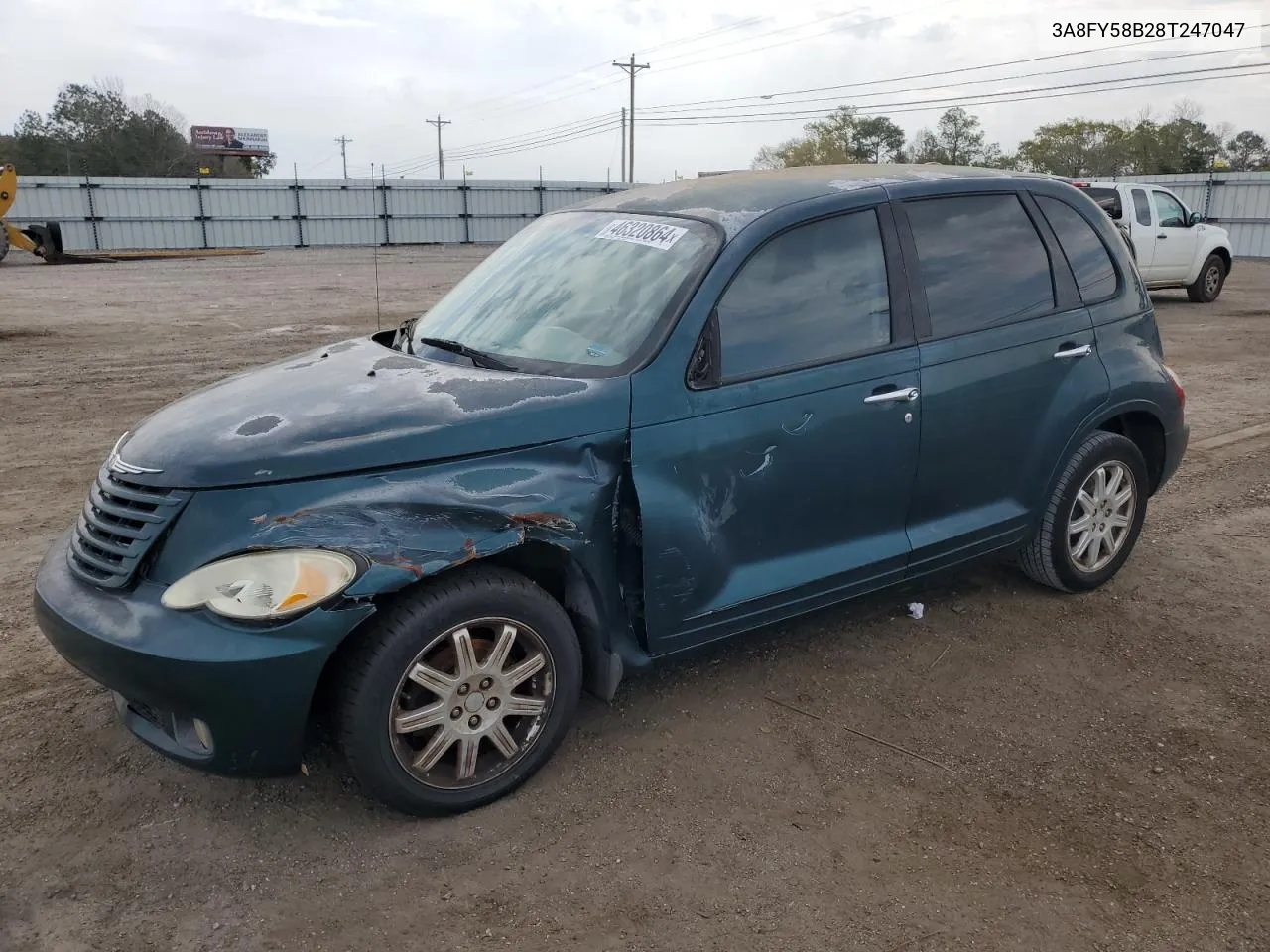 2008 Chrysler Pt Cruiser Touring VIN: 3A8FY58B28T247047 Lot: 46320864