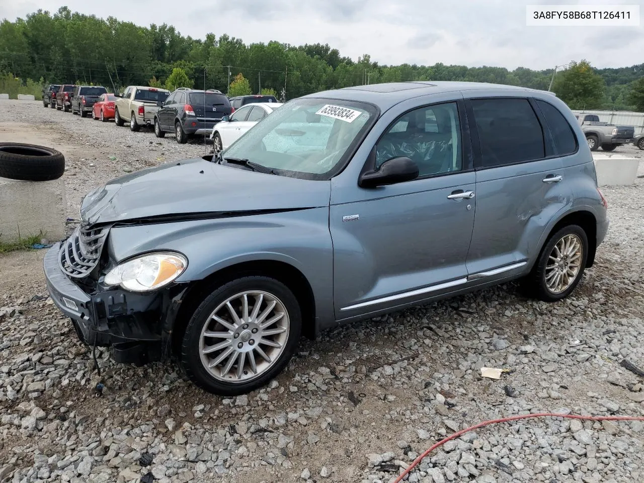 2008 Chrysler Pt Cruiser Touring VIN: 3A8FY58B68T126411 Lot: 63993834