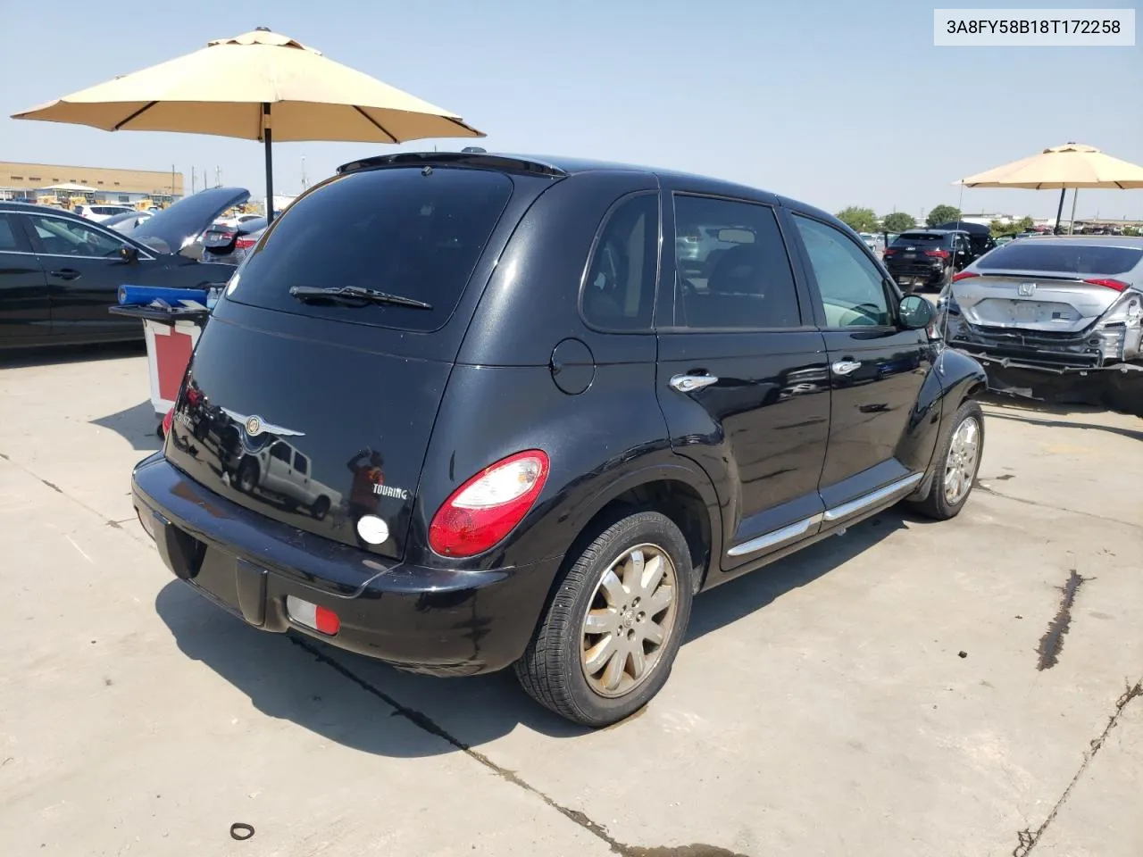 2008 Chrysler Pt Cruiser Touring VIN: 3A8FY58B18T172258 Lot: 66178964