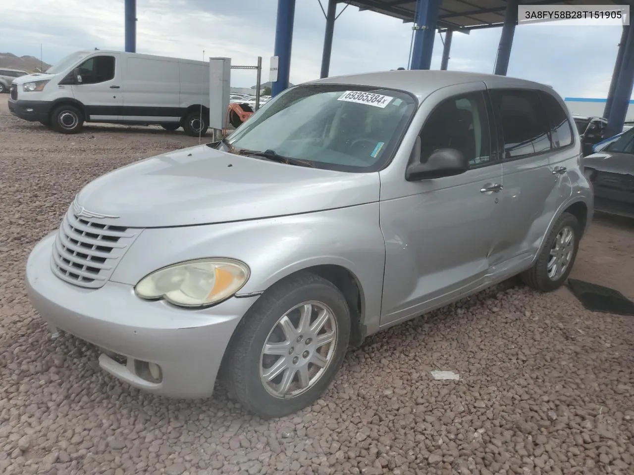 2008 Chrysler Pt Cruiser Touring VIN: 3A8FY58B28T151905 Lot: 69365384