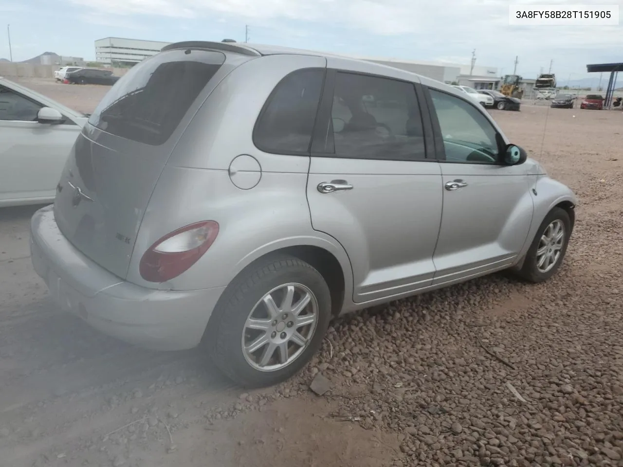 2008 Chrysler Pt Cruiser Touring VIN: 3A8FY58B28T151905 Lot: 69365384