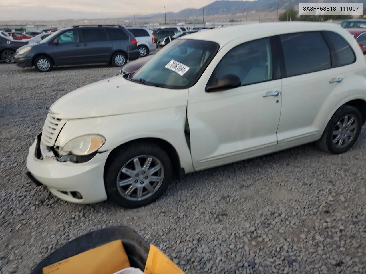 2008 Chrysler Pt Cruiser Touring VIN: 3A8FY58B18T111007 Lot: 70063894