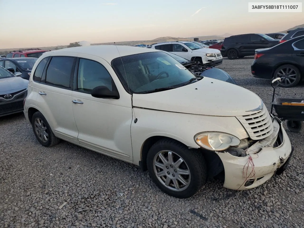 2008 Chrysler Pt Cruiser Touring VIN: 3A8FY58B18T111007 Lot: 70063894