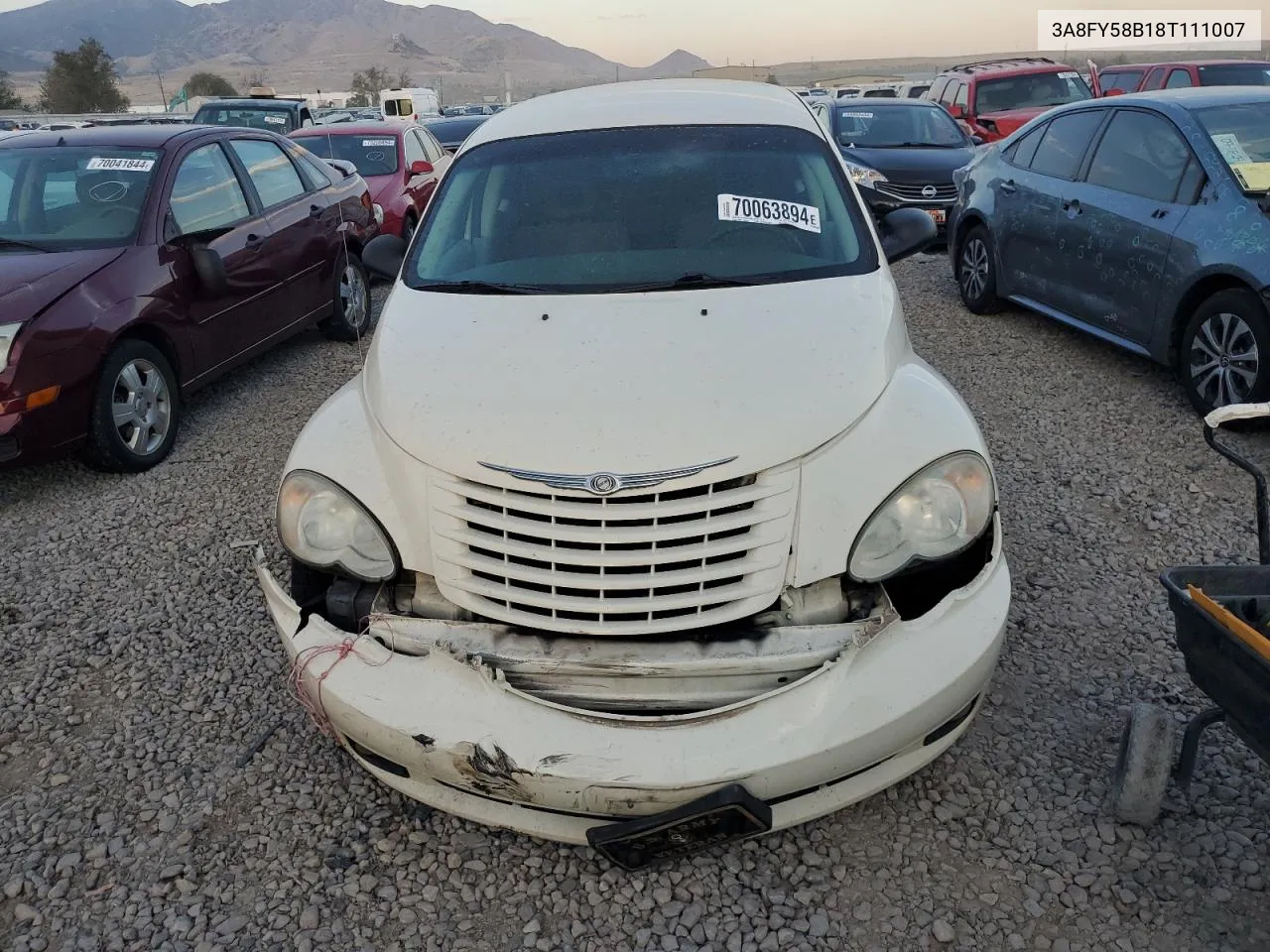 2008 Chrysler Pt Cruiser Touring VIN: 3A8FY58B18T111007 Lot: 70063894