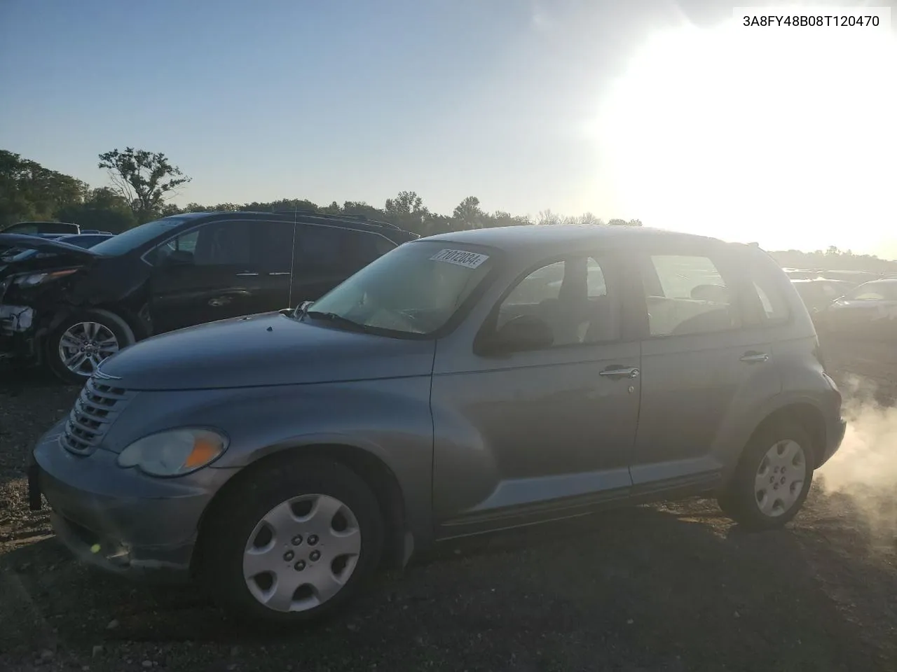 2008 Chrysler Pt Cruiser VIN: 3A8FY48B08T120470 Lot: 71012034