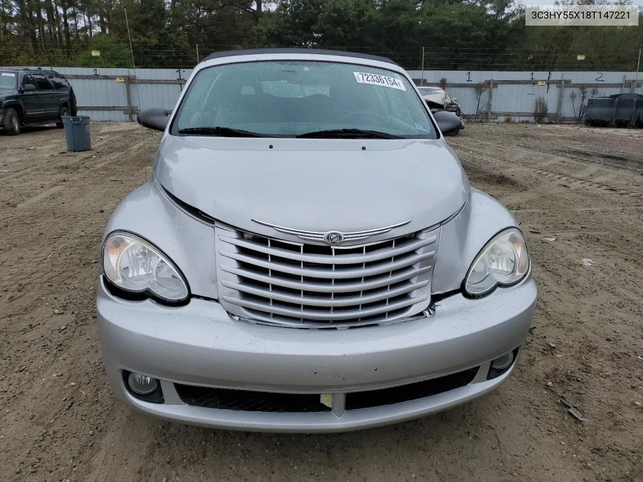 2008 Chrysler Pt Cruiser Touring VIN: 3C3HY55X18T147221 Lot: 72336154