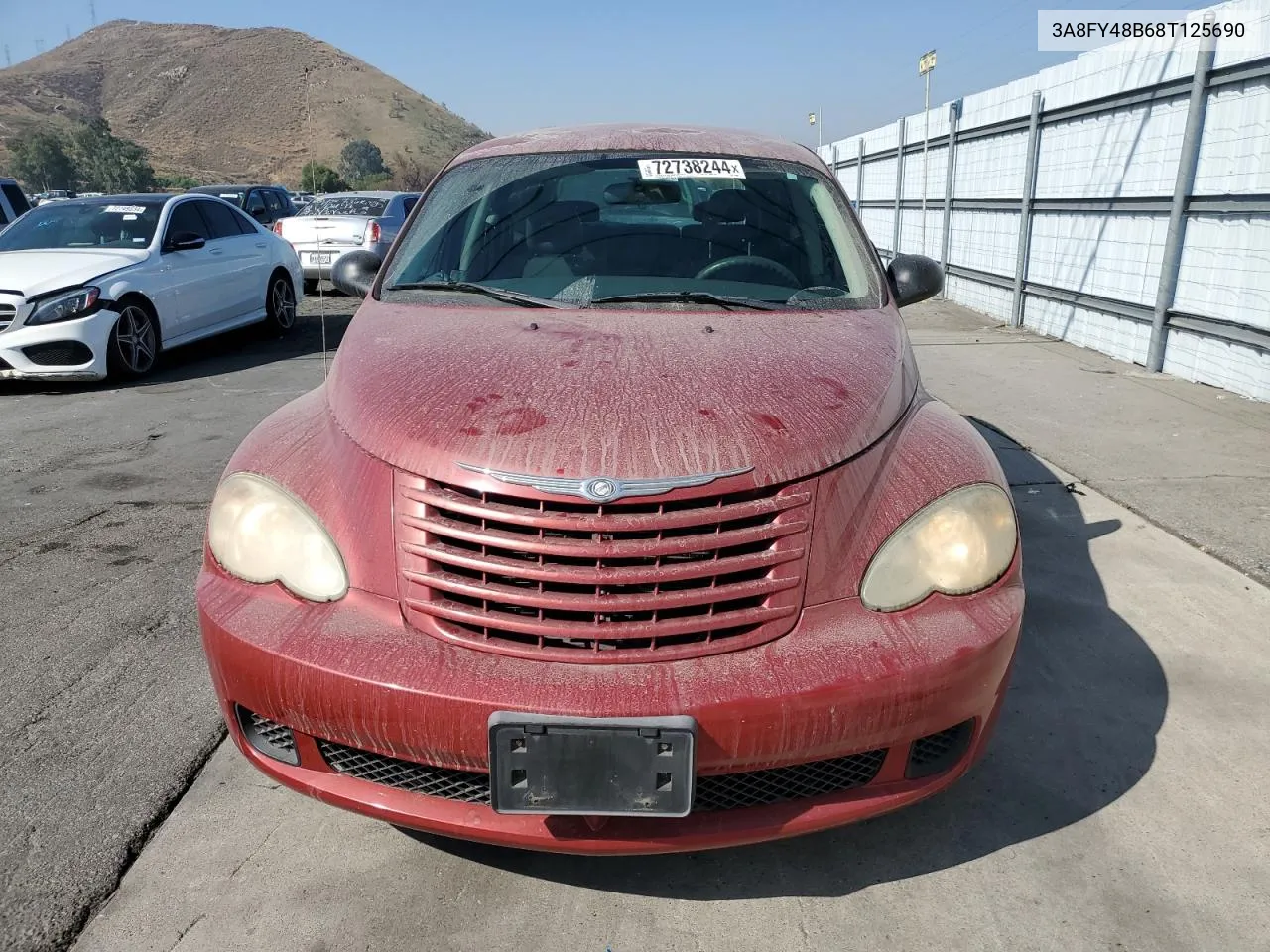 2008 Chrysler Pt Cruiser VIN: 3A8FY48B68T125690 Lot: 72738244