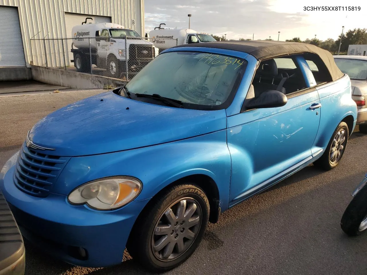 3C3HY55XX8T115819 2008 Chrysler Pt Cruiser Touring