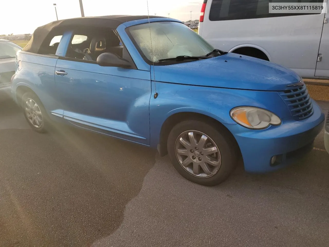 2008 Chrysler Pt Cruiser Touring VIN: 3C3HY55XX8T115819 Lot: 74763514