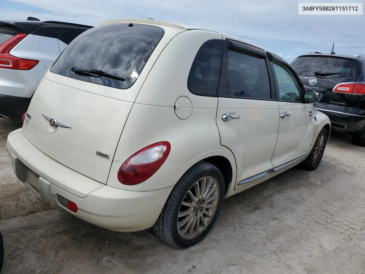 2008 Chrysler Pt Cruiser Touring VIN: 3A8FY58B28T151712 Lot: 75082304