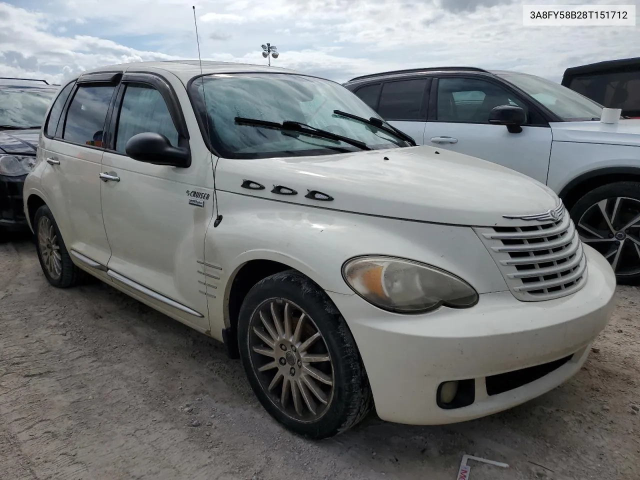 2008 Chrysler Pt Cruiser Touring VIN: 3A8FY58B28T151712 Lot: 75082304