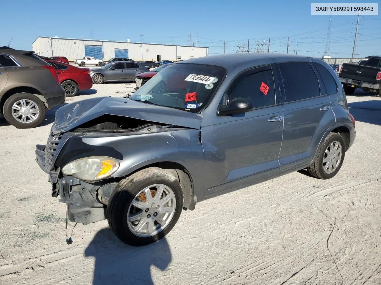 2009 Chrysler Pt Cruiser Touring VIN: 3A8FY58929T598443 Lot: 73556404