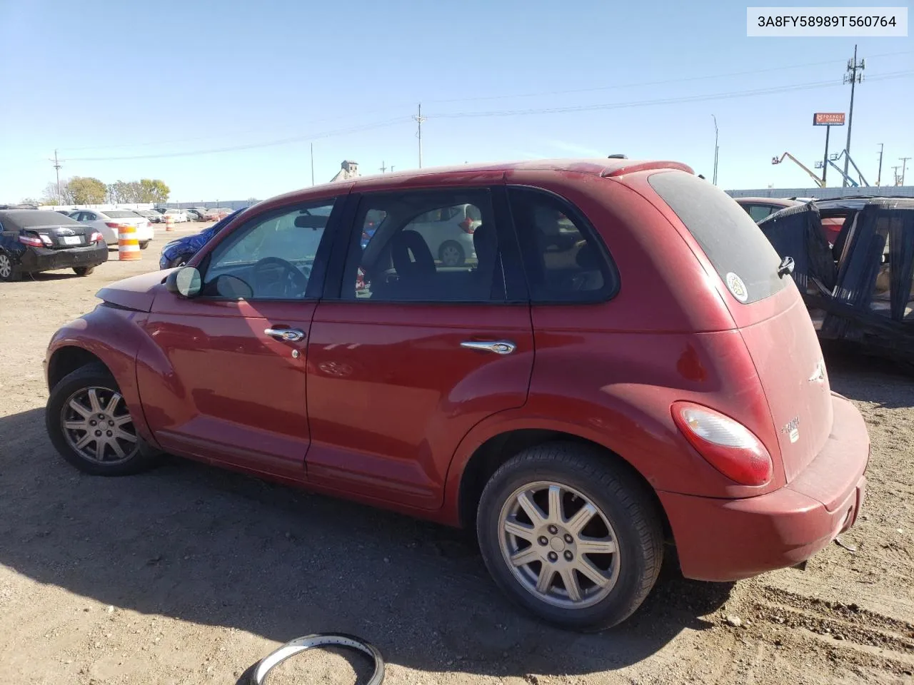 2009 Chrysler Pt Cruiser Touring VIN: 3A8FY58989T560764 Lot: 75994644