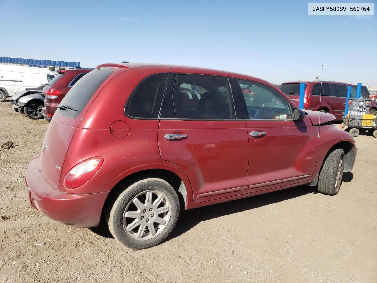 2009 Chrysler Pt Cruiser Touring VIN: 3A8FY58989T560764 Lot: 75994644