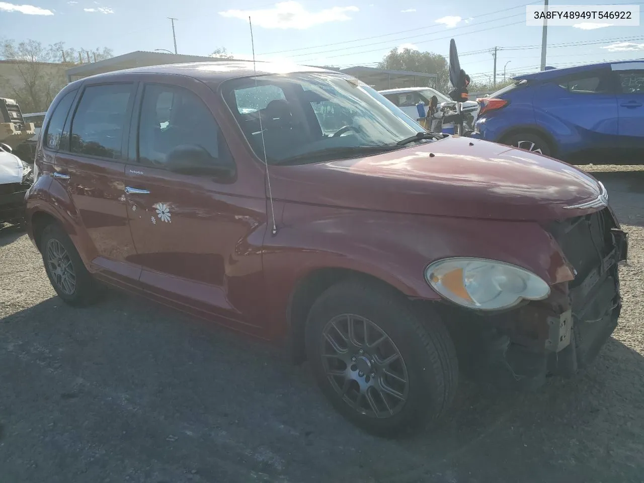 2009 Chrysler Pt Cruiser VIN: 3A8FY48949T546922 Lot: 76810164