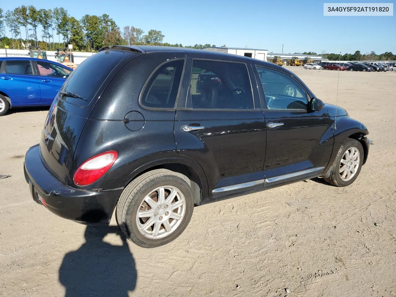 2010 Chrysler Pt Cruiser VIN: 3A4GY5F92AT191820 Lot: 72900943