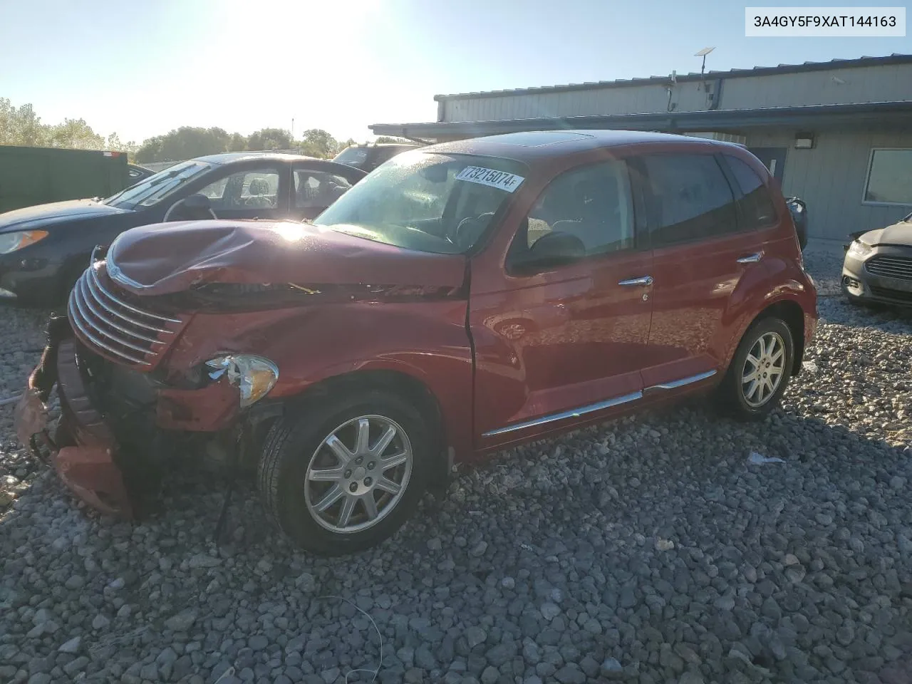 2010 Chrysler Pt Cruiser VIN: 3A4GY5F9XAT144163 Lot: 73215074