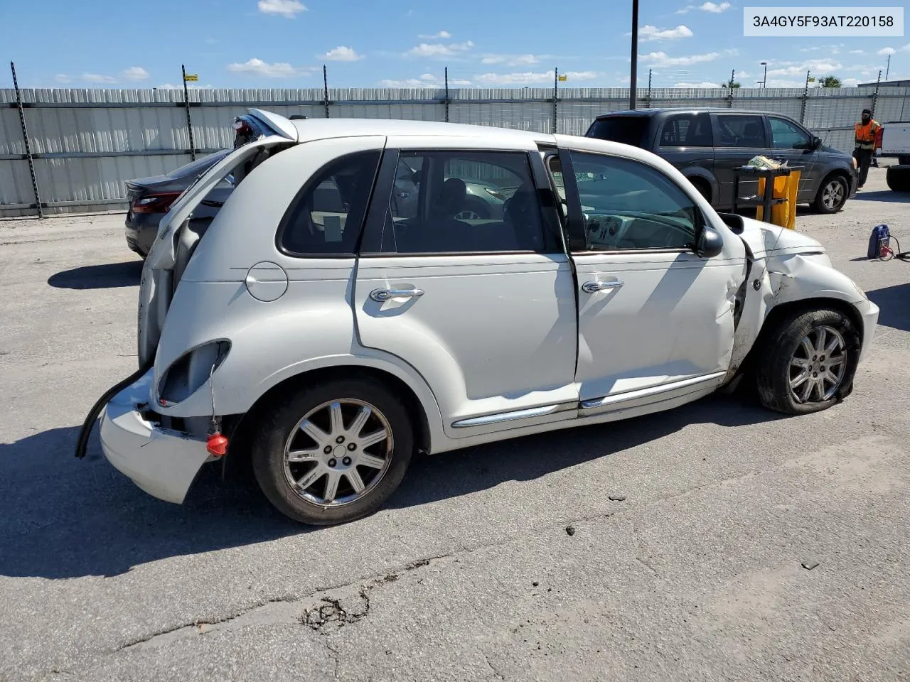 2010 Chrysler Pt Cruiser VIN: 3A4GY5F93AT220158 Lot: 76456454