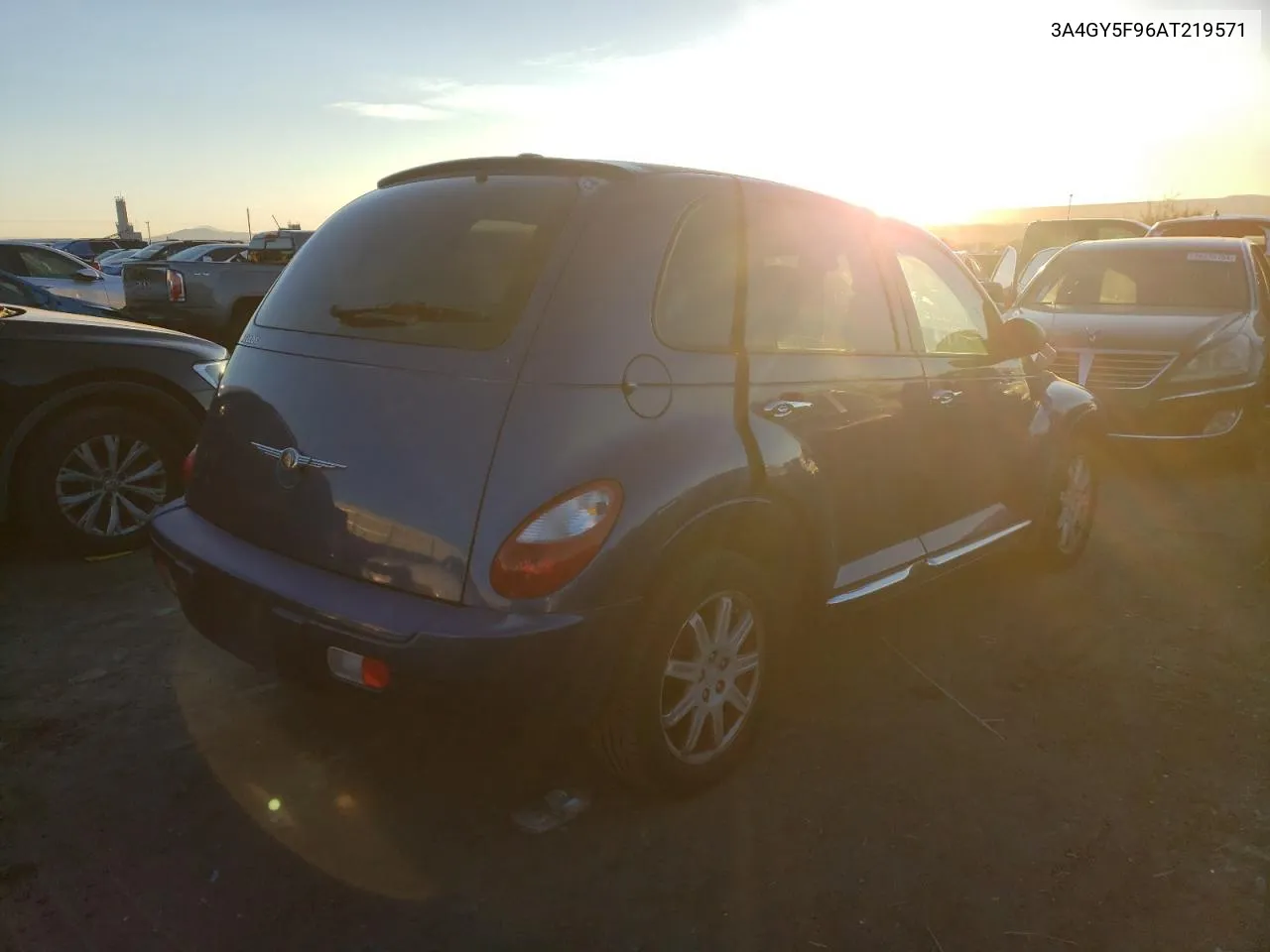 2010 Chrysler Pt Cruiser VIN: 3A4GY5F96AT219571 Lot: 76766254