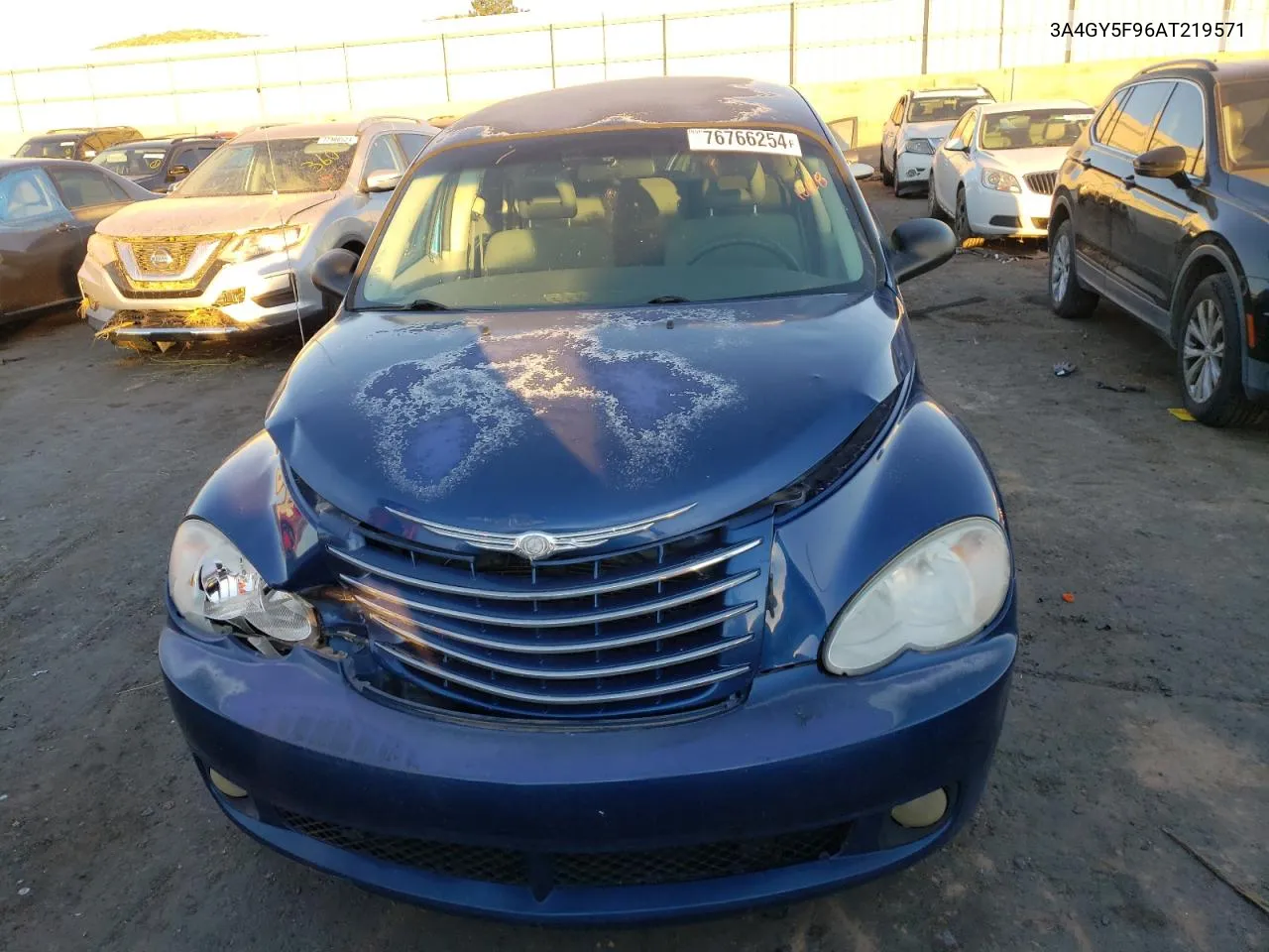 2010 Chrysler Pt Cruiser VIN: 3A4GY5F96AT219571 Lot: 76766254