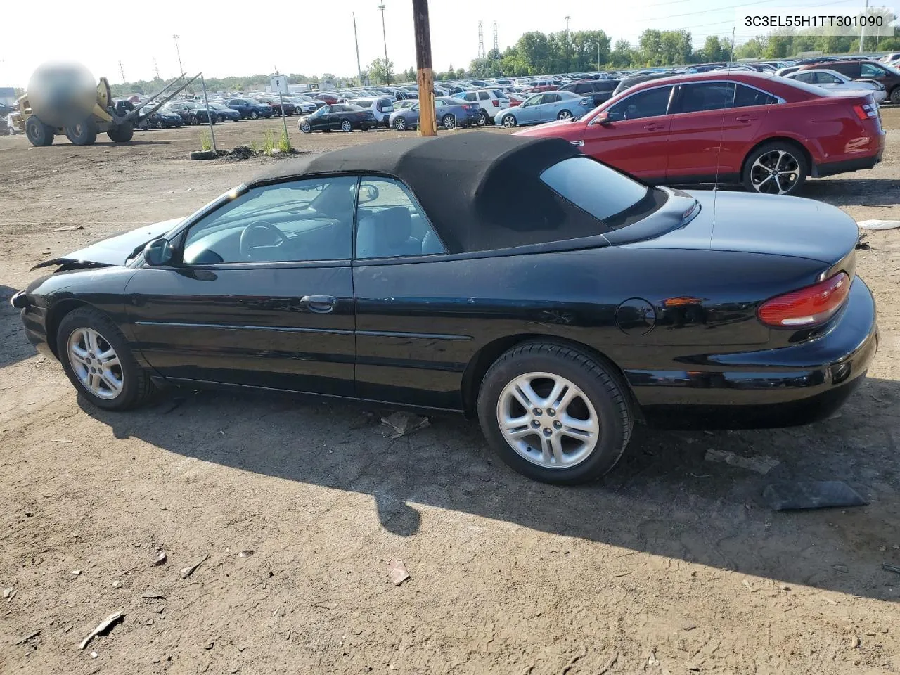 1996 Chrysler Sebring Jxi VIN: 3C3EL55H1TT301090 Lot: 68344884