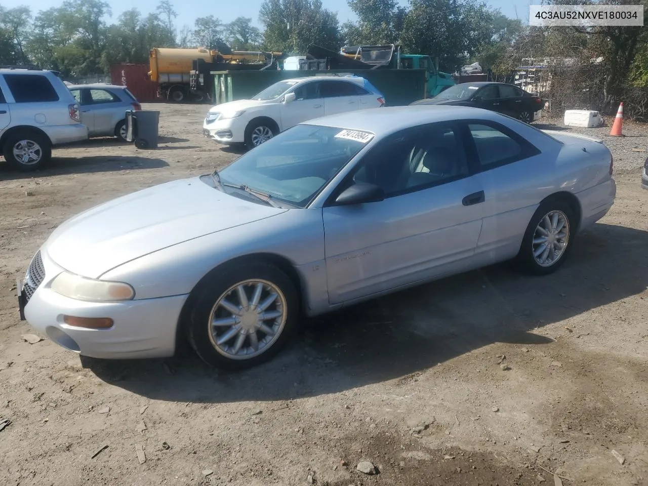 1997 Chrysler Sebring Lxi VIN: 4C3AU52NXVE180034 Lot: 73413994