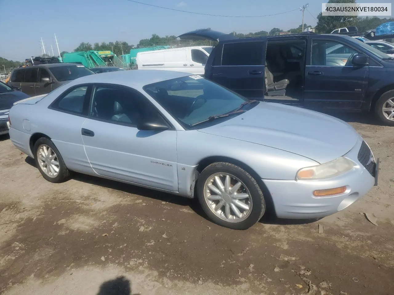 1997 Chrysler Sebring Lxi VIN: 4C3AU52NXVE180034 Lot: 73413994