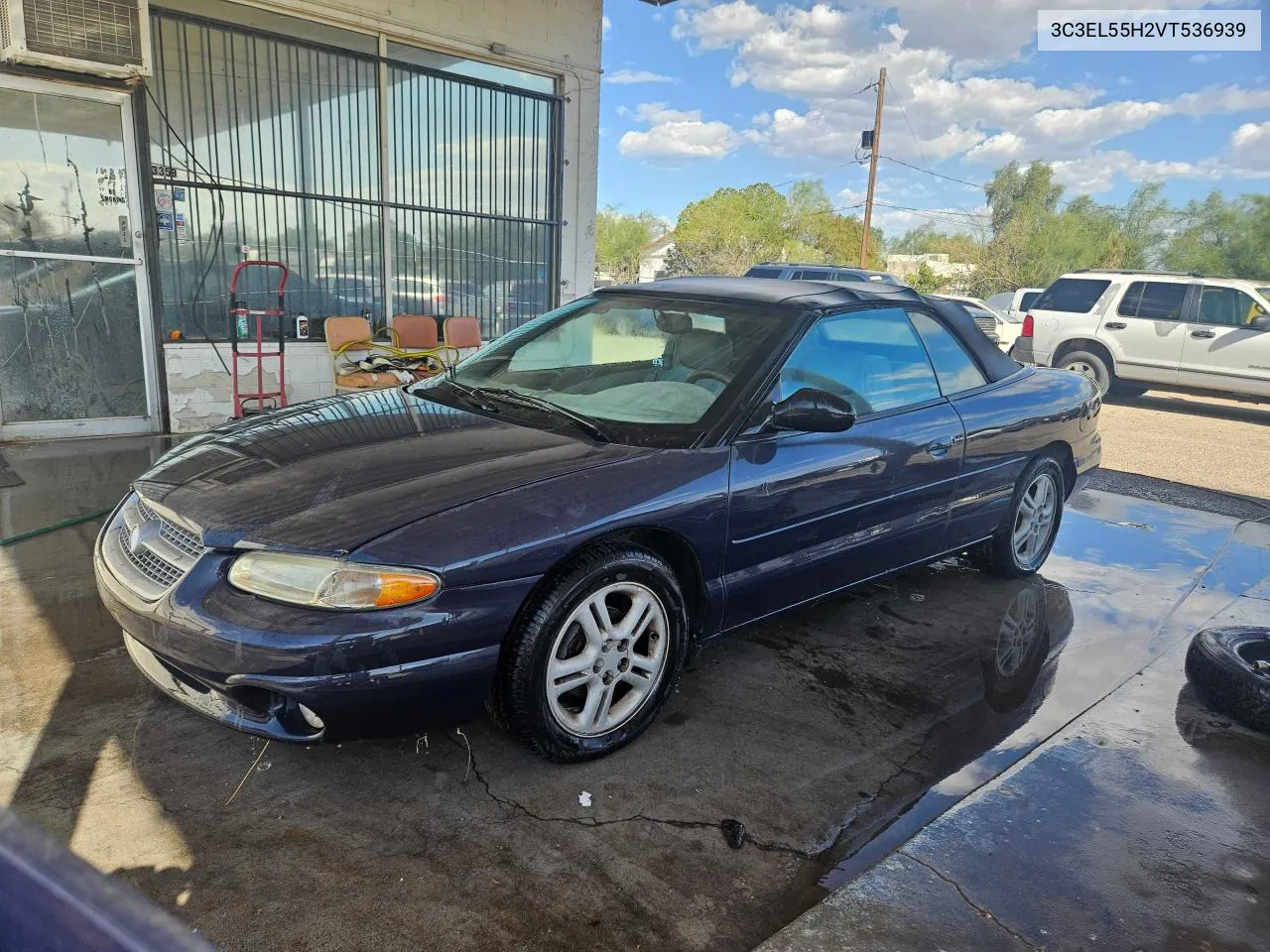 1997 Chrysler Sebring Jxi VIN: 3C3EL55H2VT536939 Lot: 78543894