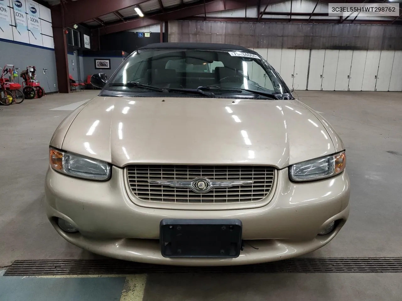 1998 Chrysler Sebring Jxi VIN: 3C3EL55H1WT298762 Lot: 75434604