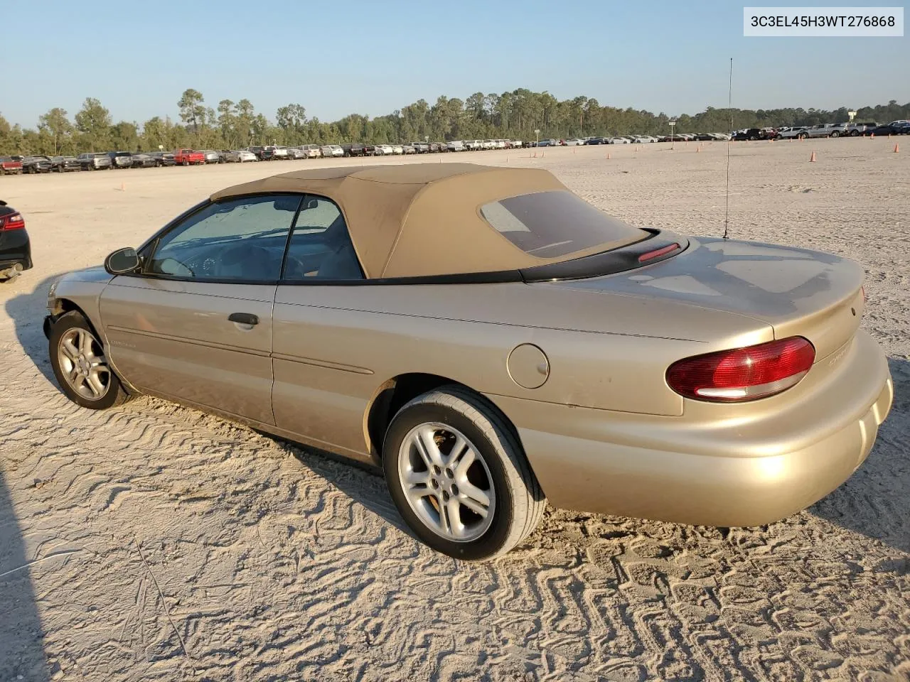 1998 Chrysler Sebring Jx VIN: 3C3EL45H3WT276868 Lot: 75484314