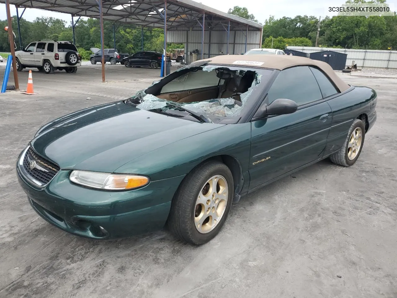 1999 Chrysler Sebring Jxi VIN: 3C3EL55H4XT558010 Lot: 63790634