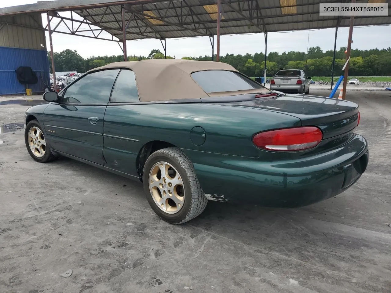 1999 Chrysler Sebring Jxi VIN: 3C3EL55H4XT558010 Lot: 63790634