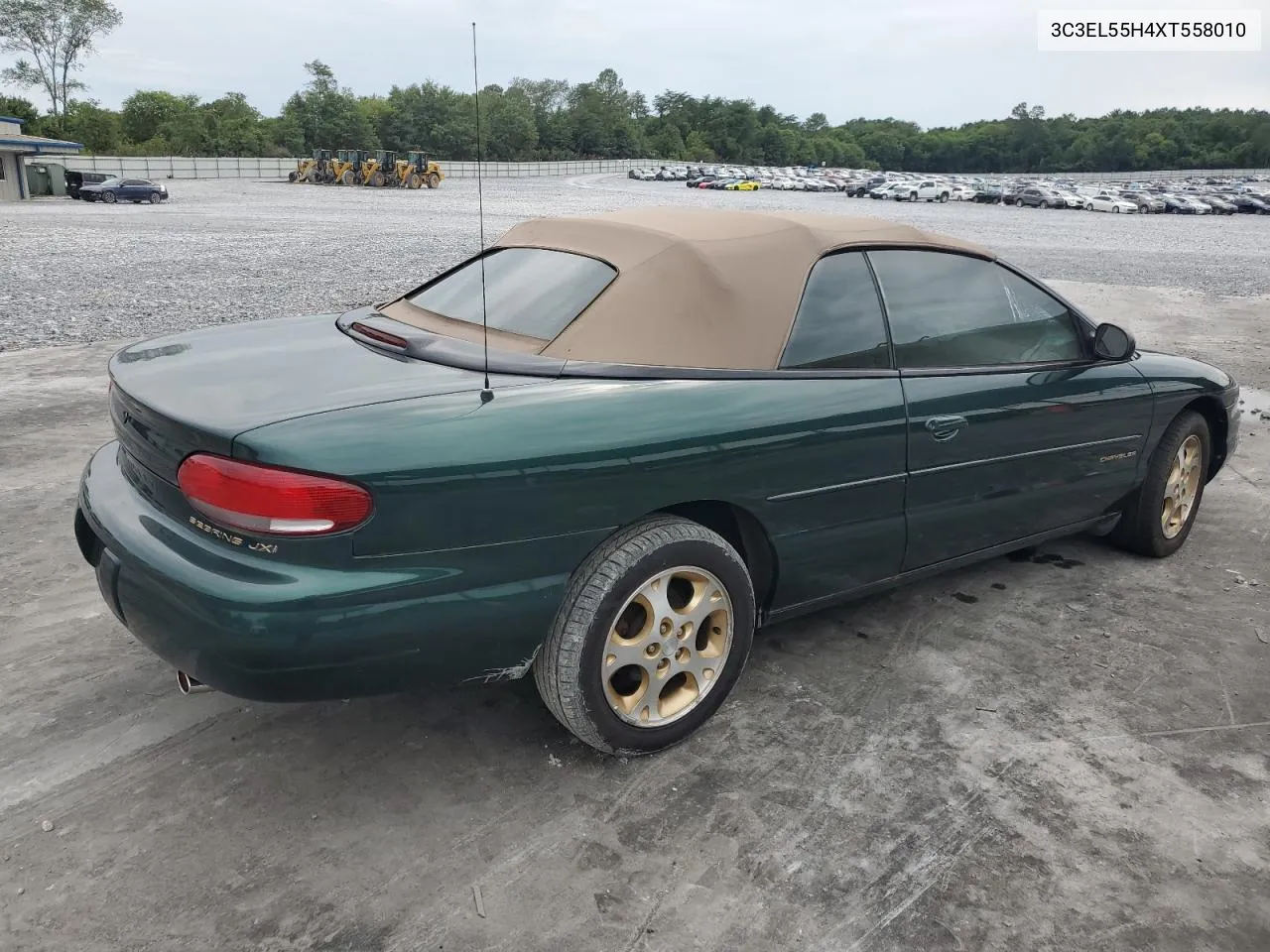 1999 Chrysler Sebring Jxi VIN: 3C3EL55H4XT558010 Lot: 63790634