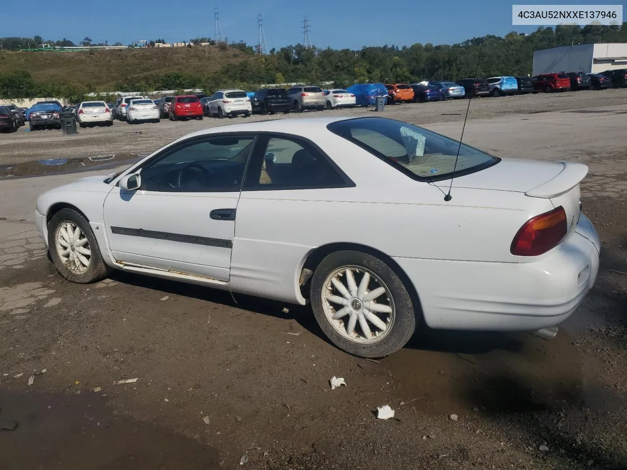 1999 Chrysler Sebring Lxi VIN: 4C3AU52NXXE137946 Lot: 69388274