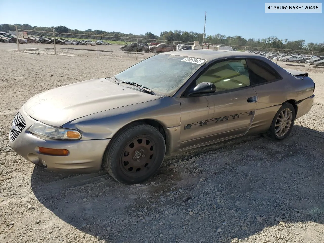 1999 Chrysler Sebring Lxi VIN: 4C3AU52N6XE120495 Lot: 76987944