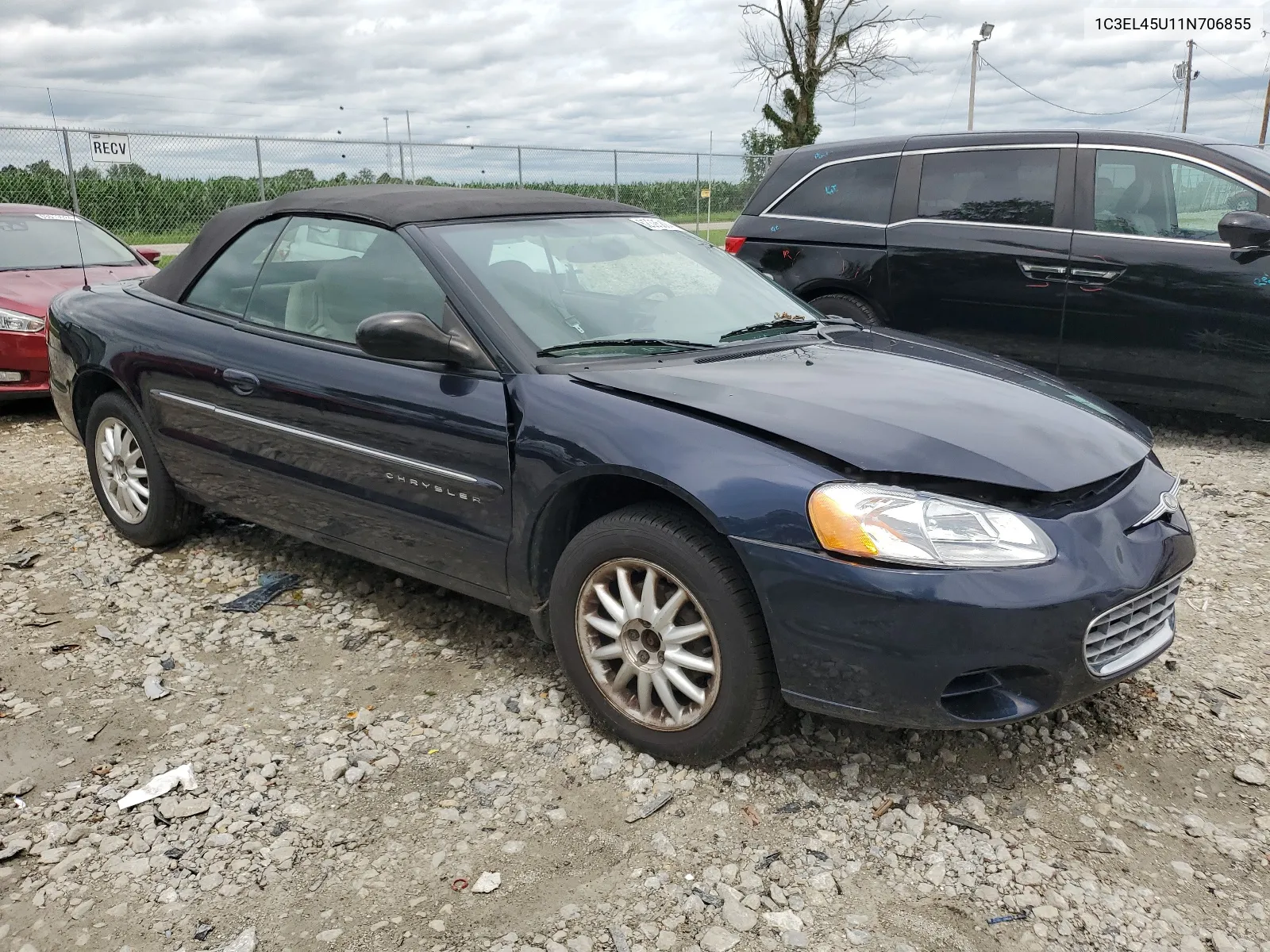 1C3EL45U11N706855 2001 Chrysler Sebring Lx