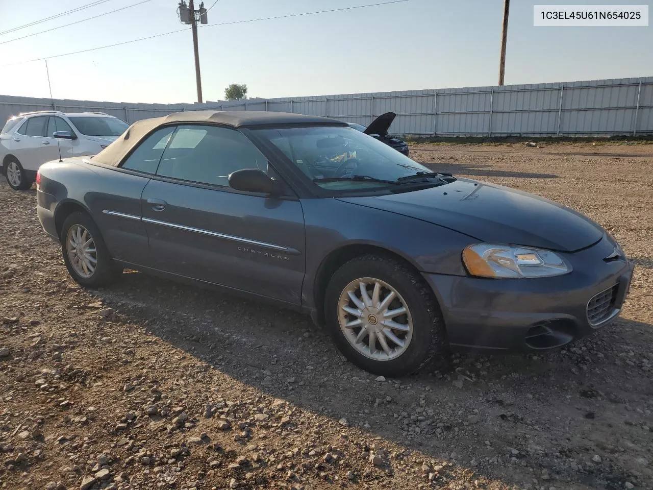 1C3EL45U61N654025 2001 Chrysler Sebring Lx