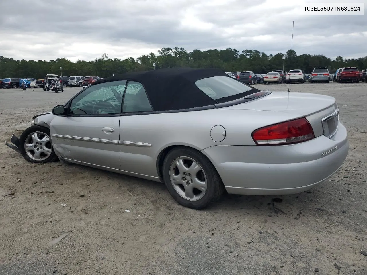 2001 Chrysler Sebring Lxi VIN: 1C3EL55U71N630824 Lot: 71733504