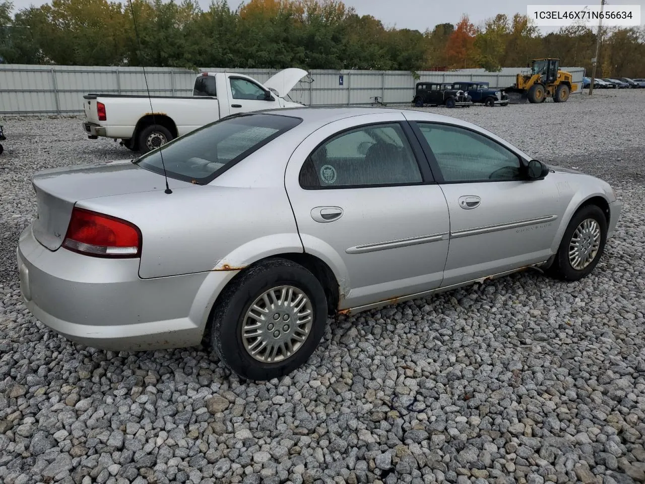 2001 Chrysler Sebring Lx VIN: 1C3EL46X71N656634 Lot: 75848074