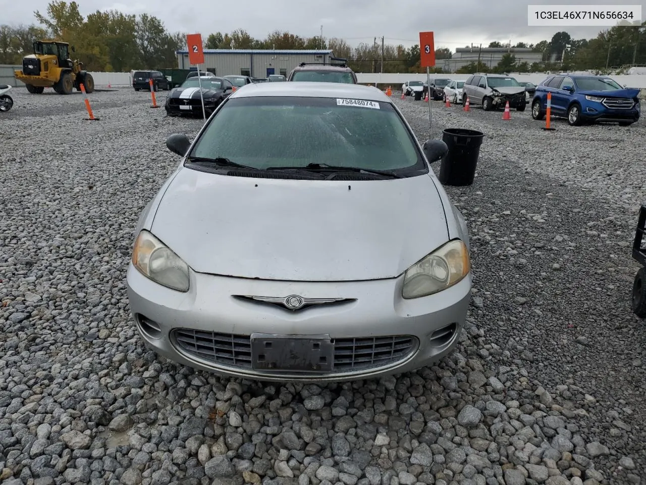 2001 Chrysler Sebring Lx VIN: 1C3EL46X71N656634 Lot: 75848074