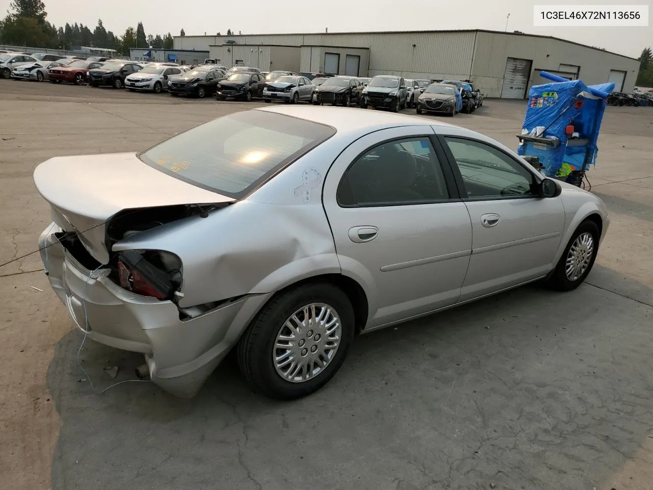 2002 Chrysler Sebring Lx VIN: 1C3EL46X72N113656 Lot: 70716644