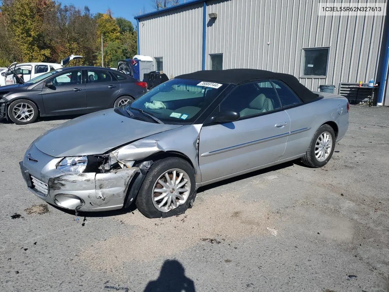 2002 Chrysler Sebring Lxi VIN: 1C3EL55R62N327613 Lot: 76669144