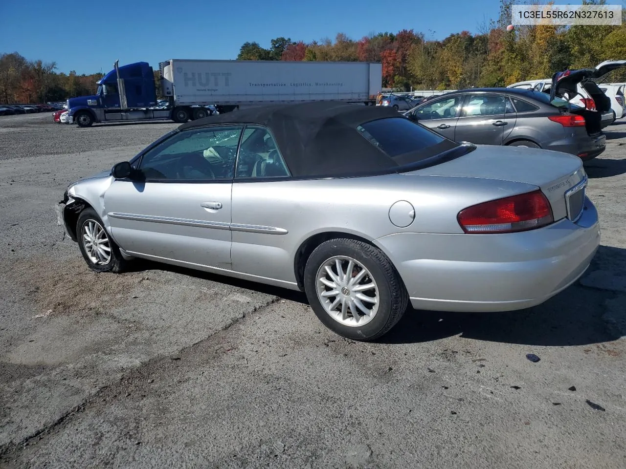 2002 Chrysler Sebring Lxi VIN: 1C3EL55R62N327613 Lot: 76669144