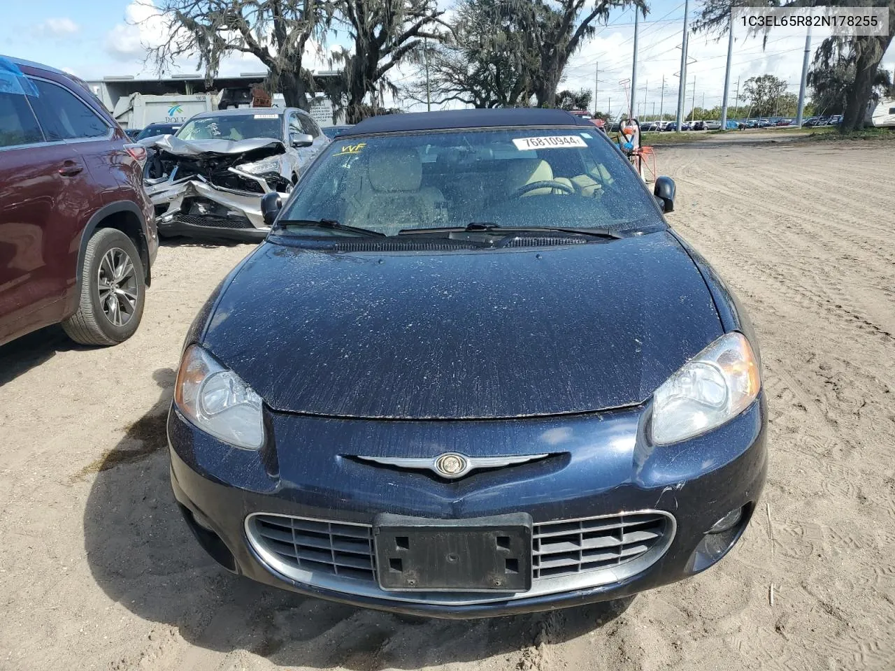 2002 Chrysler Sebring Limited VIN: 1C3EL65R82N178255 Lot: 76810944