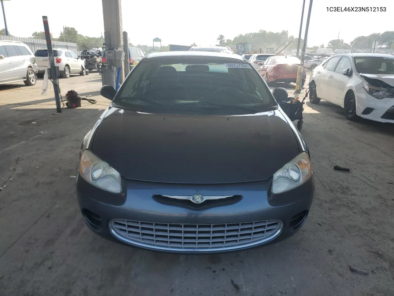 2003 Chrysler Sebring Lx VIN: 1C3EL46X23N512153 Lot: 69257264