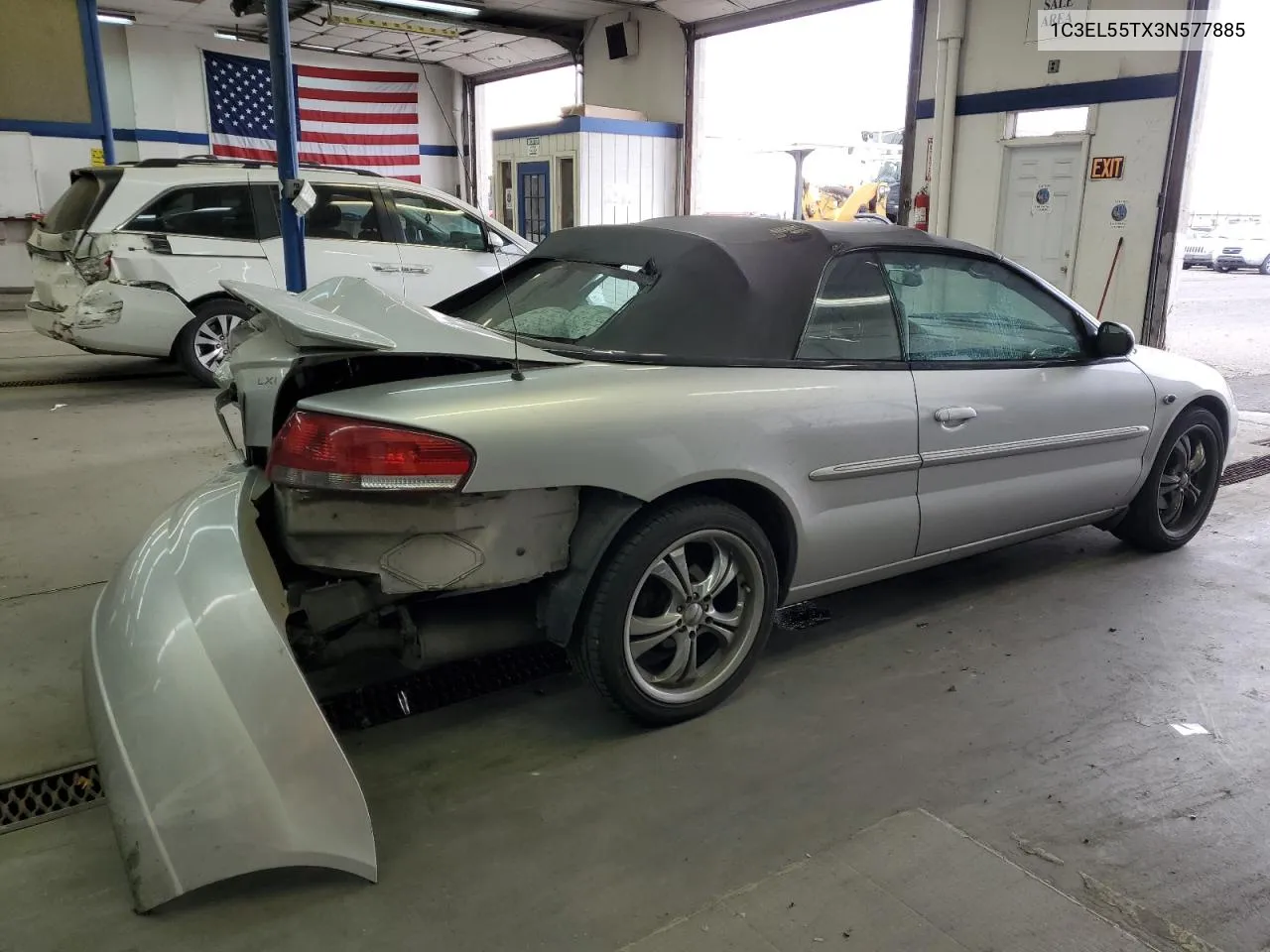 2003 Chrysler Sebring Lxi VIN: 1C3EL55TX3N577885 Lot: 70999474