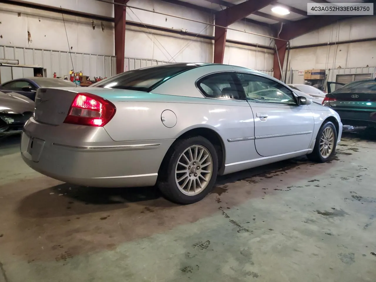 2003 Chrysler Sebring Lxi VIN: 4C3AG52H33E048750 Lot: 73053624