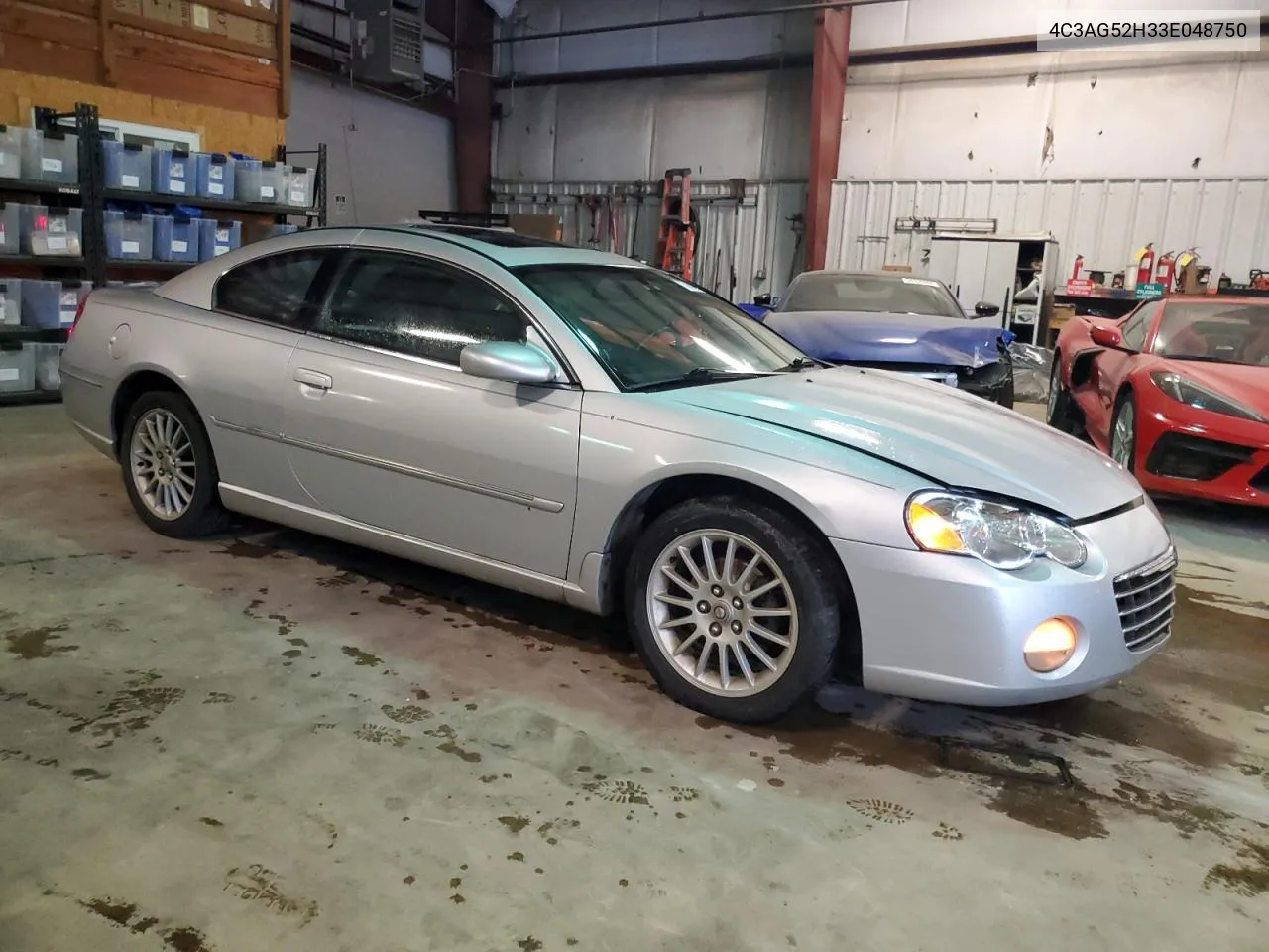 4C3AG52H33E048750 2003 Chrysler Sebring Lxi