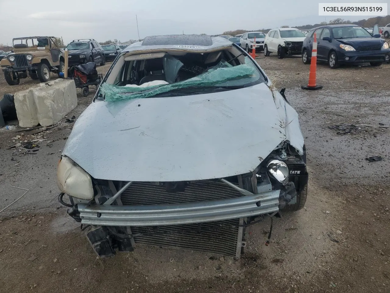 2003 Chrysler Sebring Lxi VIN: 1C3EL56R93N515199 Lot: 78422514