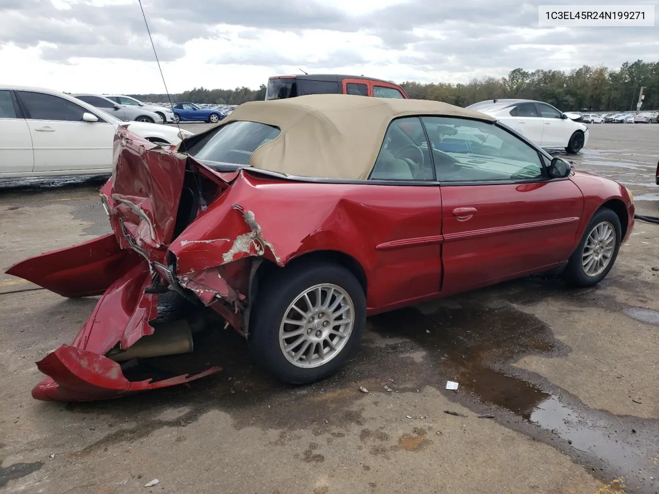 2004 Chrysler Sebring Lx VIN: 1C3EL45R24N199271 Lot: 44904394